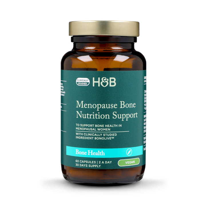 Holland and Barrett Menopause Bone Nutrition Support 60 Capsules image 1