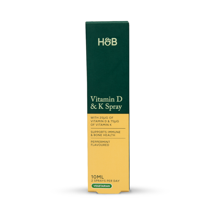 Holland & Barrett K2 And Vit D Spray Peppermint Flavour 10ml image 1