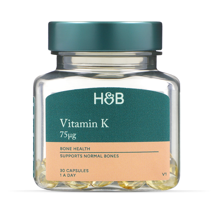 Holland & Barrett Vitamin K2 75Ug 30 Capsules