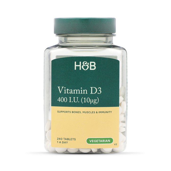 Holland & Barrett Vitamin D 400 I.U. 10ug 240 Tablets