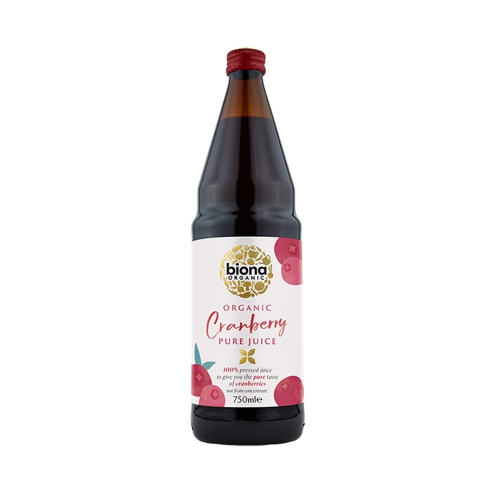 Biona Organic Pure Cranberry Juice 750ml image 1