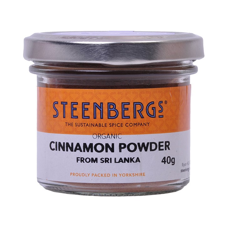 Steenbergs Organic Cinnamon Powder 40g image 1