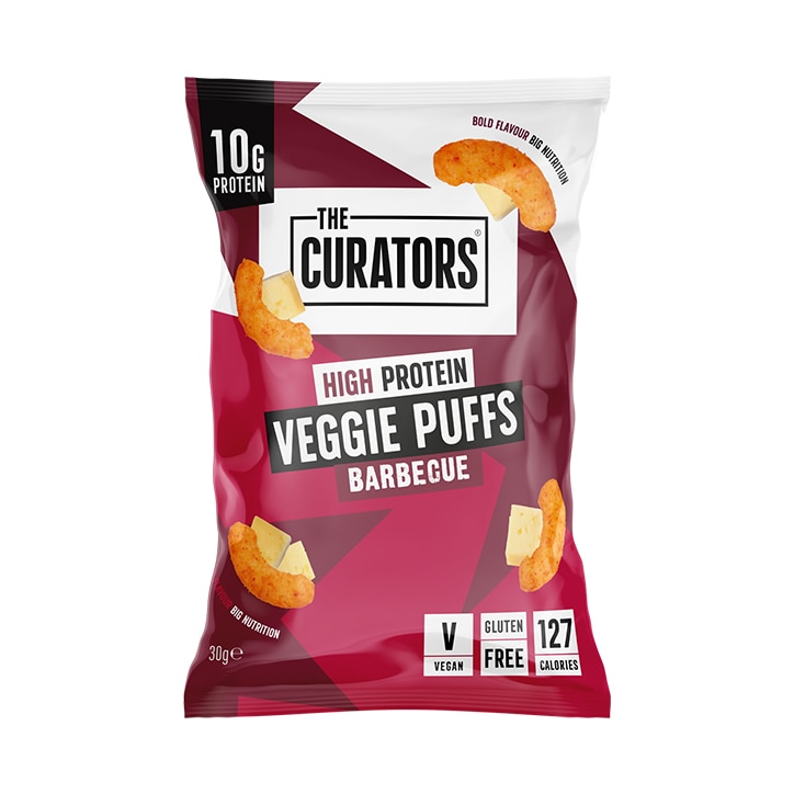 The Curators High Protein BBQ Veggie Puffs 30g image 1