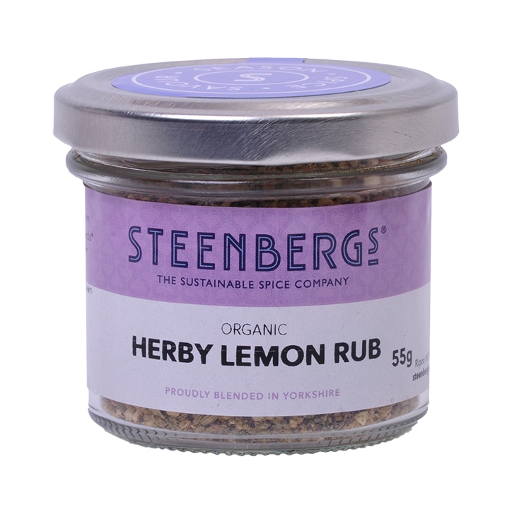 Steenbergs Organic Herby Lemon Rub 55g image 1