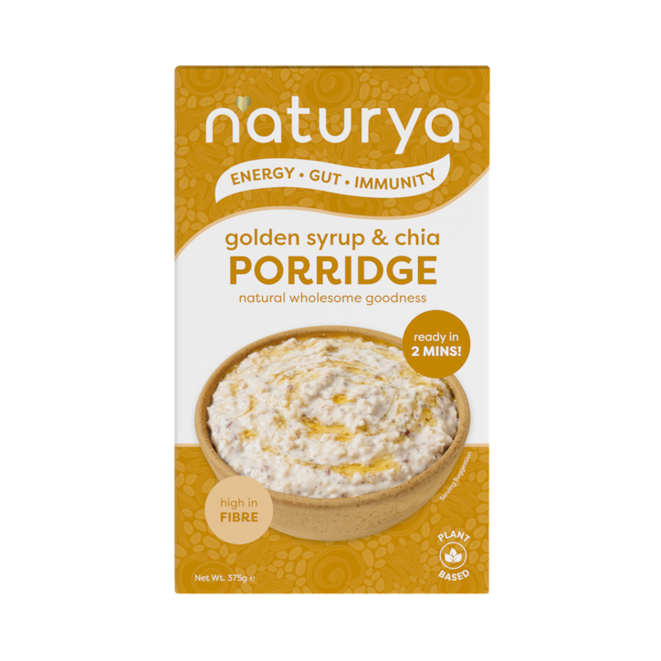 Naturya Porridge Golden Syrup & Chia 375g image 5