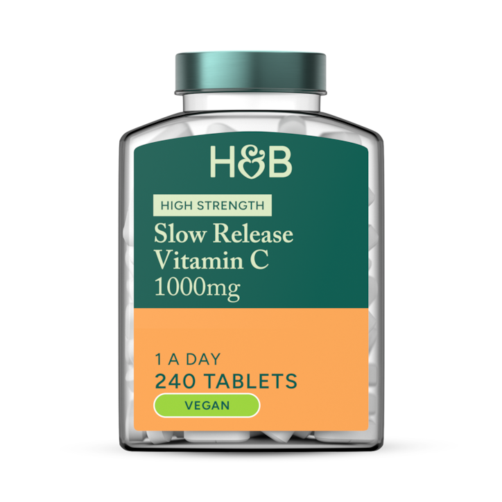 Holland & Barrett Vitamin C High Strength Slow Release 1000mg 240 Tablets image 1