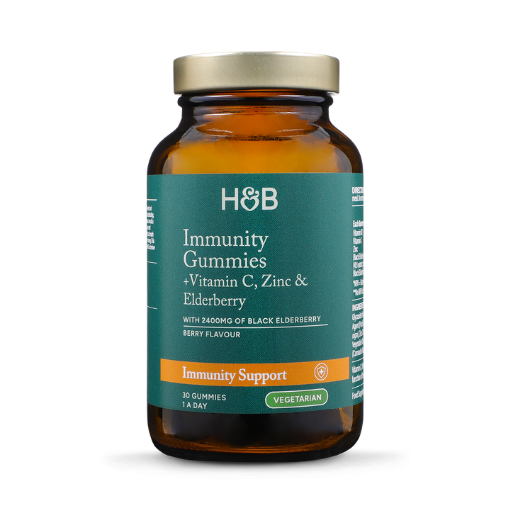 Holland & Barrett Elderberry Immunity Berry Flavour 30 Gummies image 1