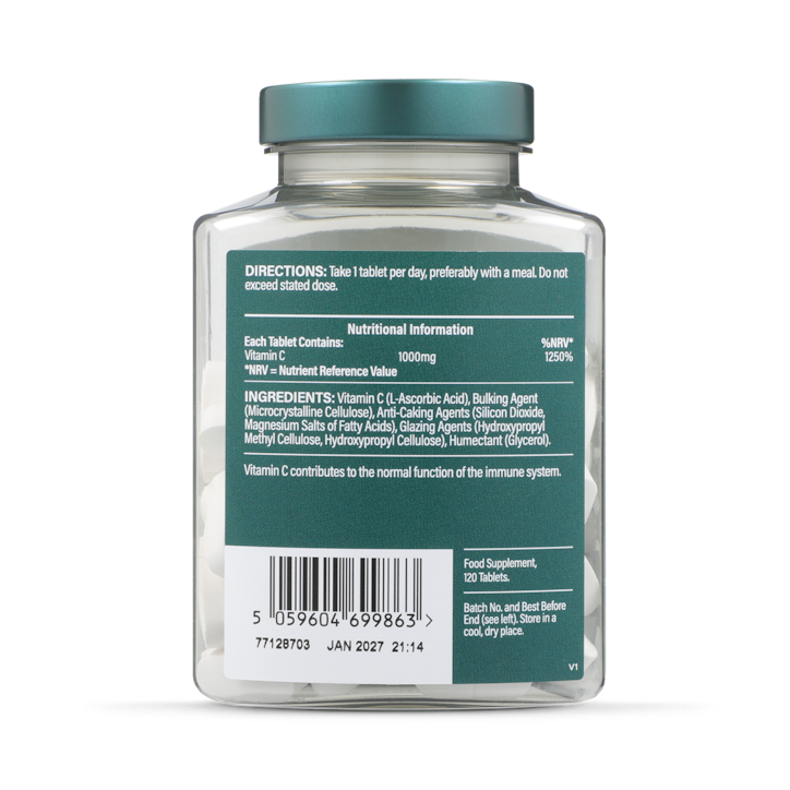 Holland & Barrett Vitamin C 1000mg 120 Tablets image 3