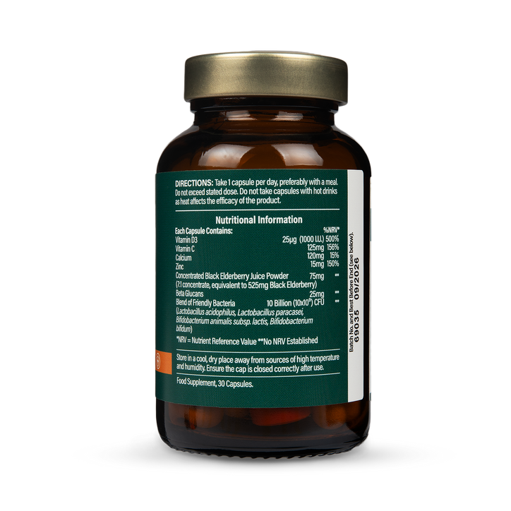 Holland & Barrett Gut Powered Immunity 30 Capsules image 2