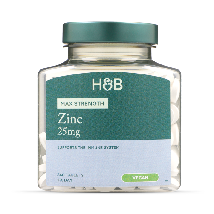 Holland & Barrett Zinc 25mg 240 Tablets image 2