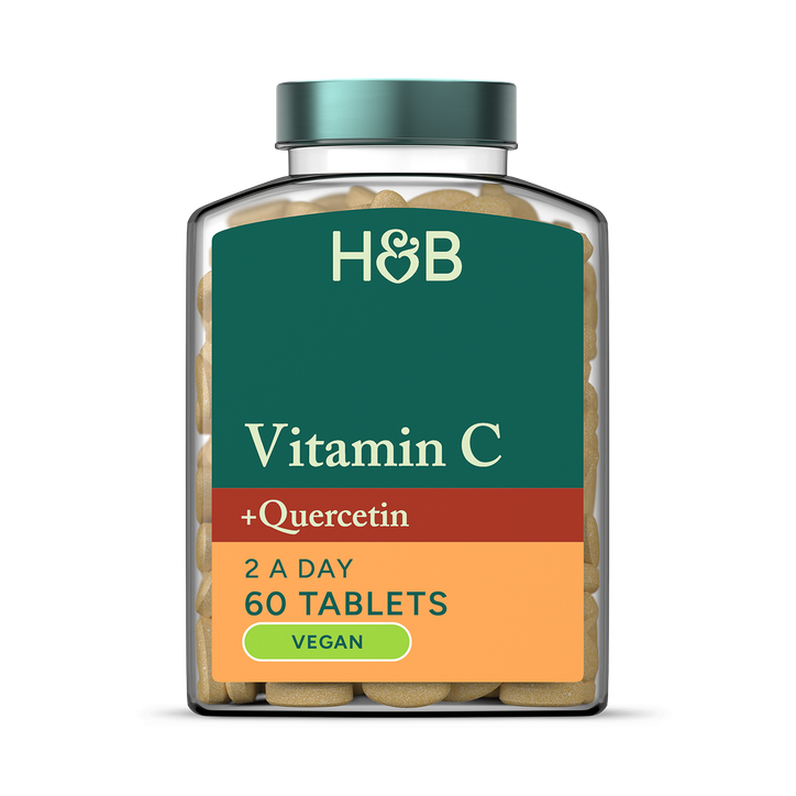 Holland & Barrett Quercetin Plus Vitamin C 60 Tablets