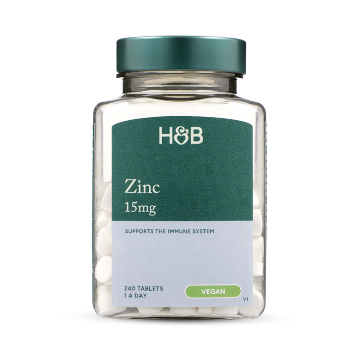 Holland & Barrett Zinc 15mg 120 Tablets image 1