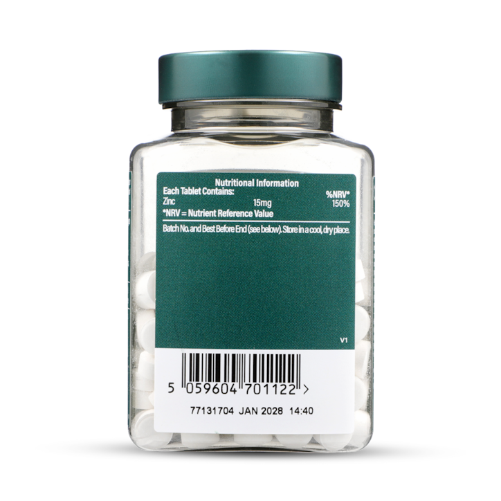 Holland & Barrett Zinc 15mg 120 Tablets image 2