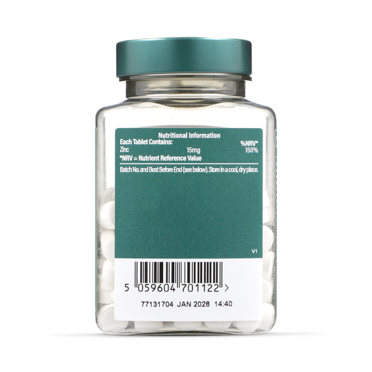Holland & Barrett Zinc 15mg 120 Tablets image 3