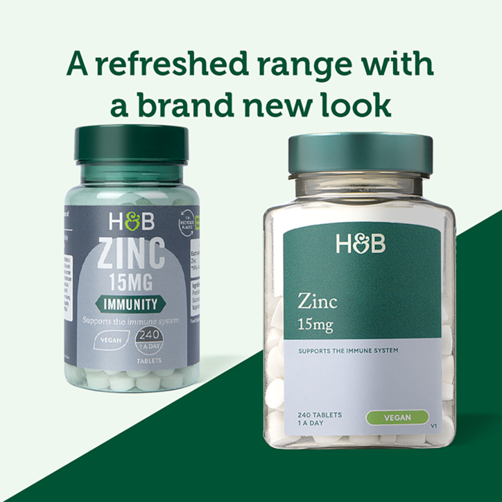 Holland & Barrett Zinc 15mg 120 Tablets image 4