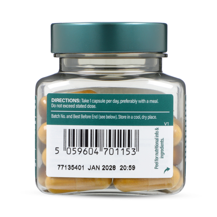 Holland & Barrett Turmeric + Manuka Honey 30 Capsules image 3