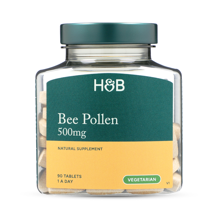 Holland & Barrett Bee Pollen 500mg 90 Tablets image 1