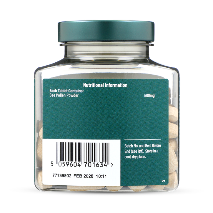 Holland & Barrett Bee Pollen 500mg 90 Tablets image 3