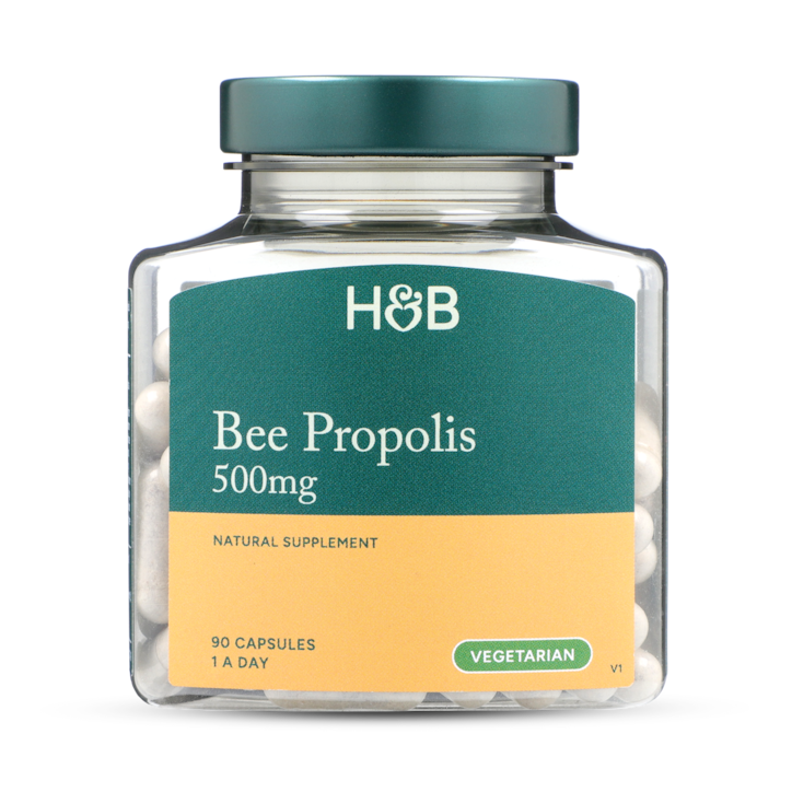 Holland & Barrett Bee Propolis 500mg 90 Capsules image 1