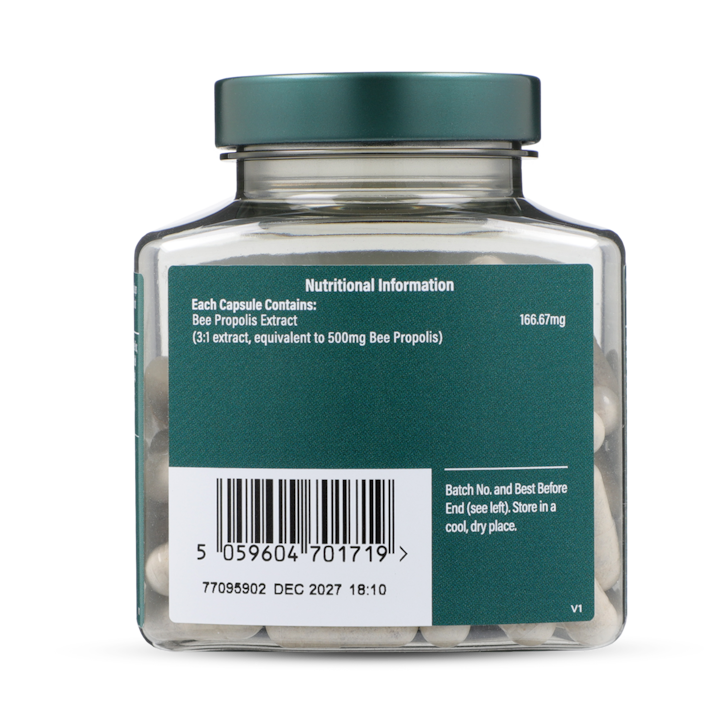 Holland & Barrett Bee Propolis 500mg 90 Capsules image 2