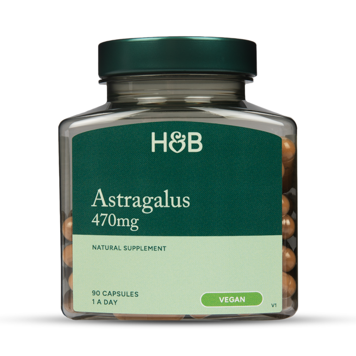 Holland & Barrett Astragalus 470mg 90 Capsules image 1