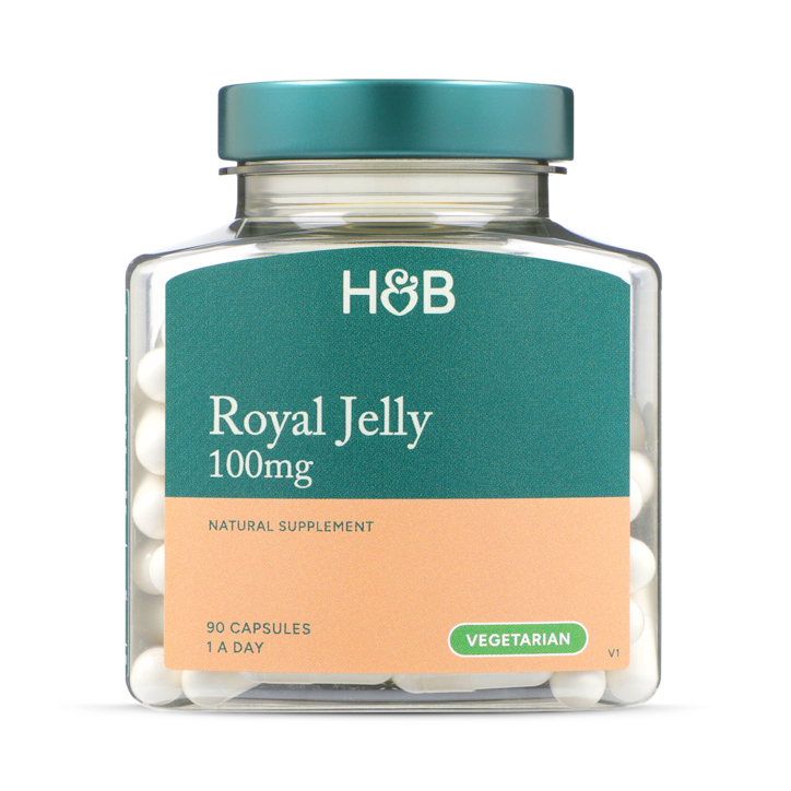 Holland & Barrett Royal Jelly 100mg 90 Capsules image 1