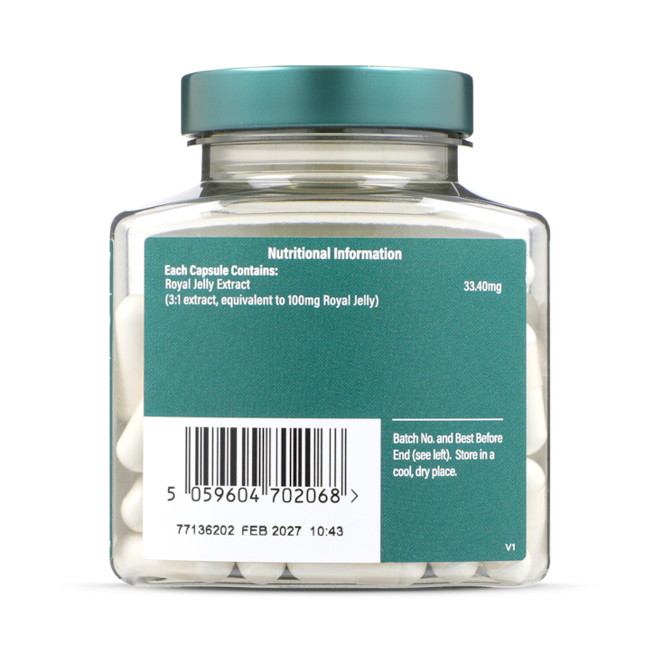 Holland & Barrett Royal Jelly 100mg 90 Capsules image 2