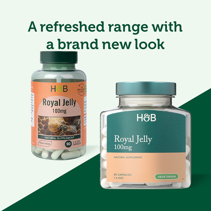 Holland & Barrett Royal Jelly 100mg 90 Capsules image 3