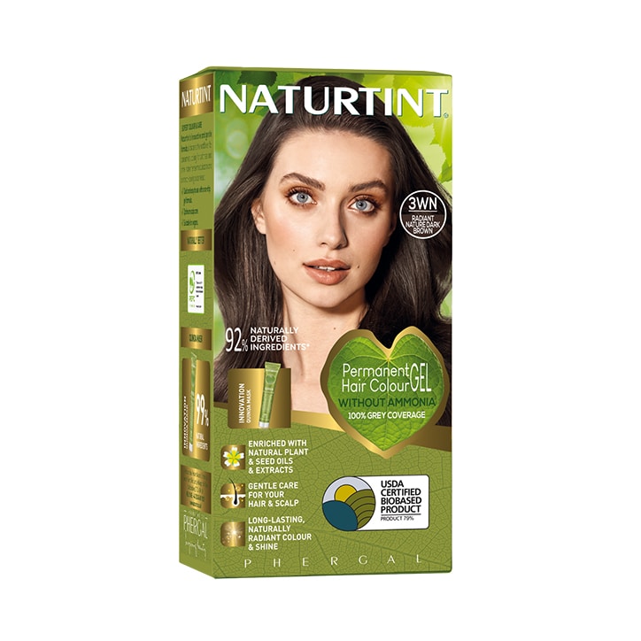 Naturtint Permanent Hair Colour Gel 3WN (Radiant Nature Dark Brown) image 1