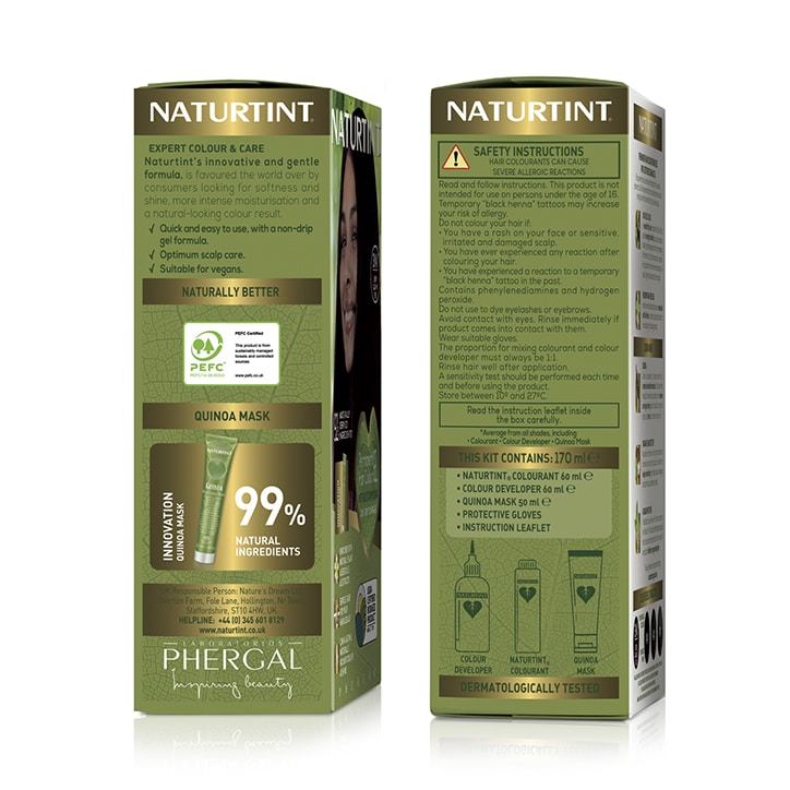 Naturtint Permanent Hair Colour Gel 5W (Radiant Medium Brown) image 3