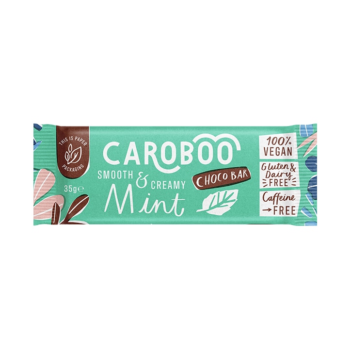 Caroboo Mint Carob Choco Bar 35g image 1