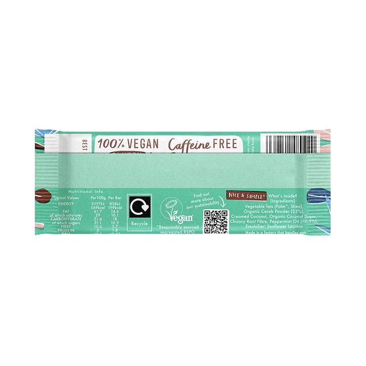 Caroboo Carob & Mint Flavoured Bar 35g image 2