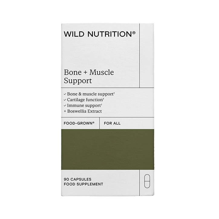 Wild Nutrition Bone + Muscle Support 90 Capsules image 2