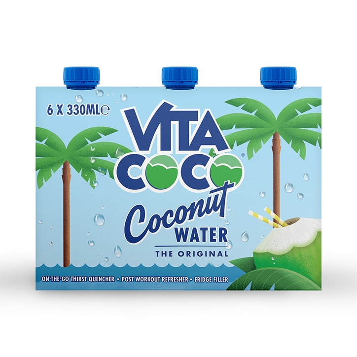 Vita Coco Original Coconut Water 6x 330ml image 1