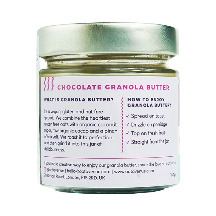 Oat Avenue Chocolate Granola Butter 180g image 2