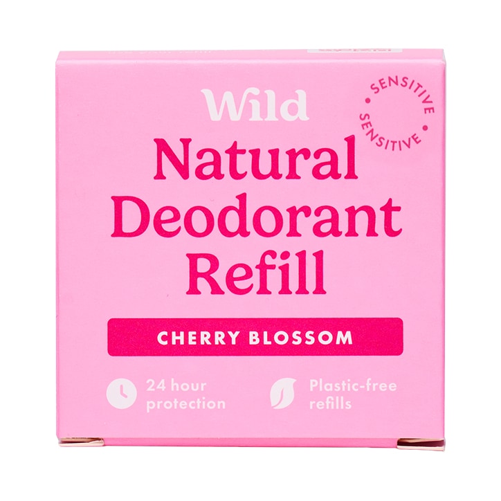 WILD Cherry Blossom Sensitive Deodorant Refill 40g image 2