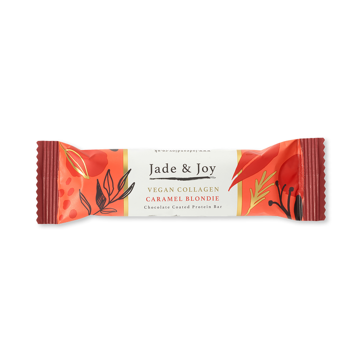 Jade & Joy Caramel Blondie Vegan Collagen Protein Bar 50g image 1