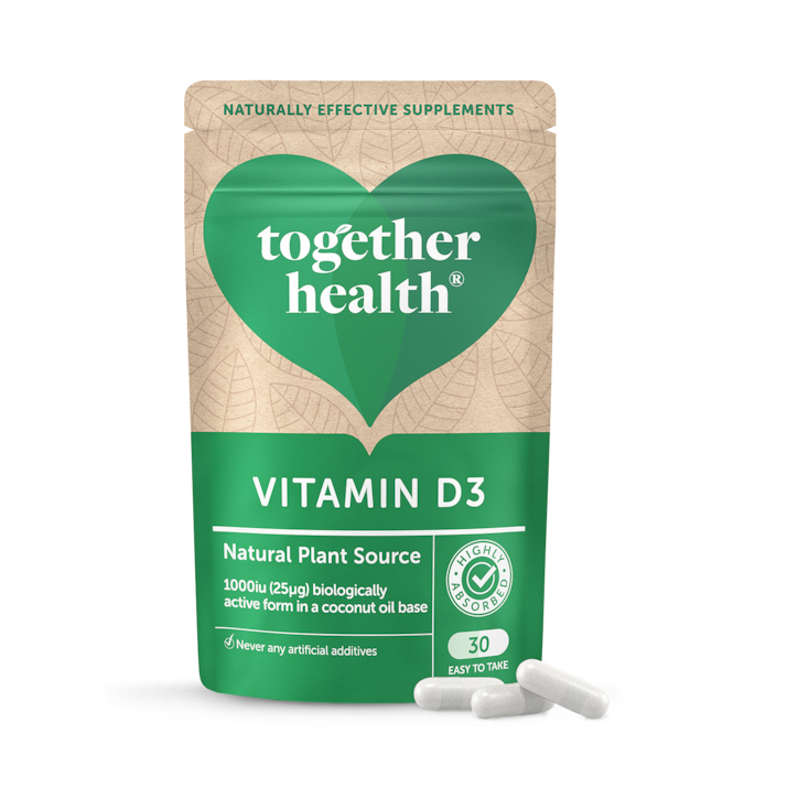Together Health Vegan Vitamin D3 30 Capsules image 1