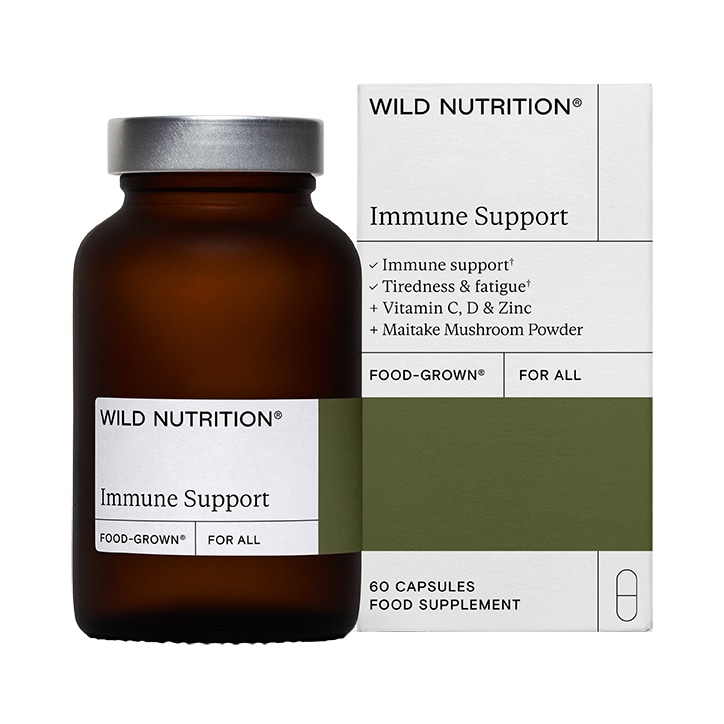 Wild Nutrition Immune Support: 60 Capsules image 1