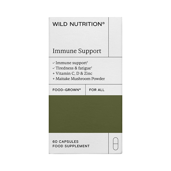 Wild Nutrition Immune Support: 60 Capsules image 2