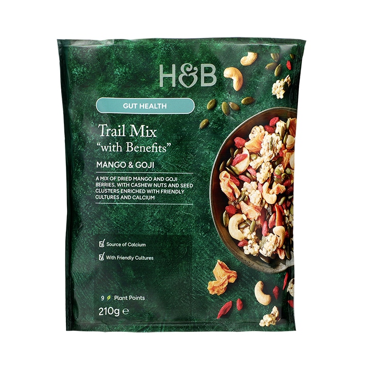 Holland & Barrett Mango & Goji Trail Mix 'with benefits' 210g image 1