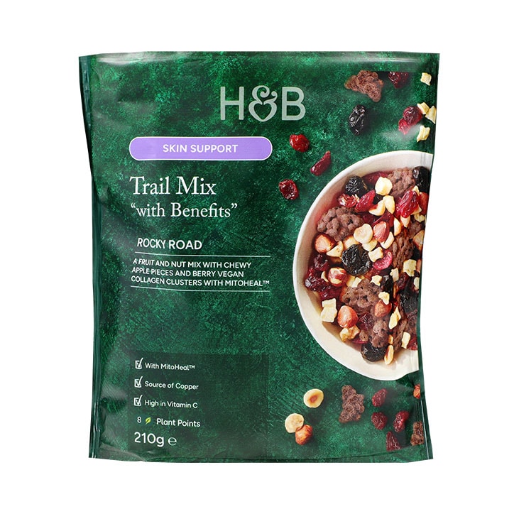 Holland & Barrett Skin Support Rocky Road Trail Mix 210g image 1