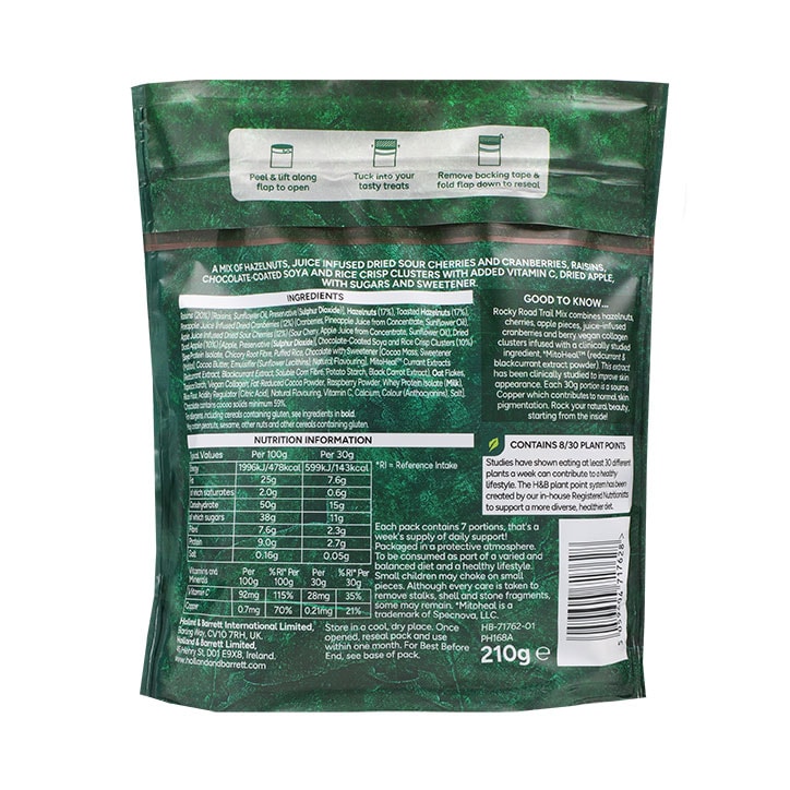 Holland & Barrett Skin Support Rocky Road Trail Mix 210g image 2