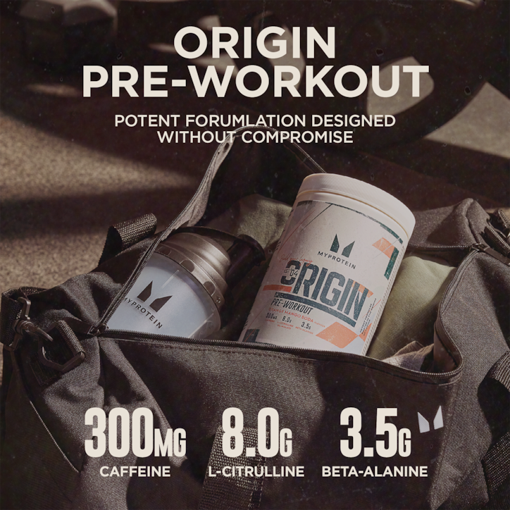 Myprotein Origin Pre-Workout Orange Mango Soda 600g image 2