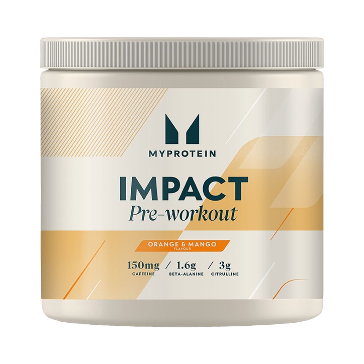 Myprotein Impact Pre-Workout Orange, Mango & Passionfruit 150g image 1