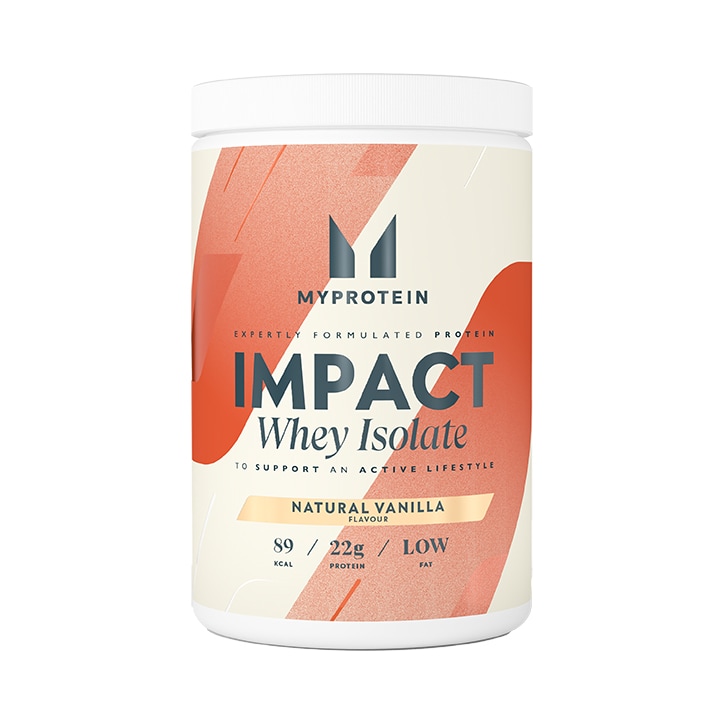 Myprotein Impact Whey Isolate Natural Vanilla 480g image 1