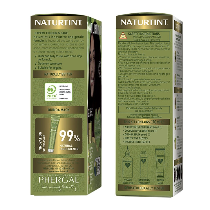 Naturtint Permanent Hair Colour 3N (Dark Chestnut Brown) image 4