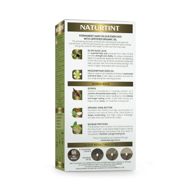 Naturtint Permanent Hair Colour 8A (Ash Blonde) image 5