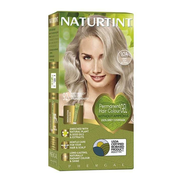 Naturtint Permanent Hair Colour 10A (Light Ash Blonde) image 1