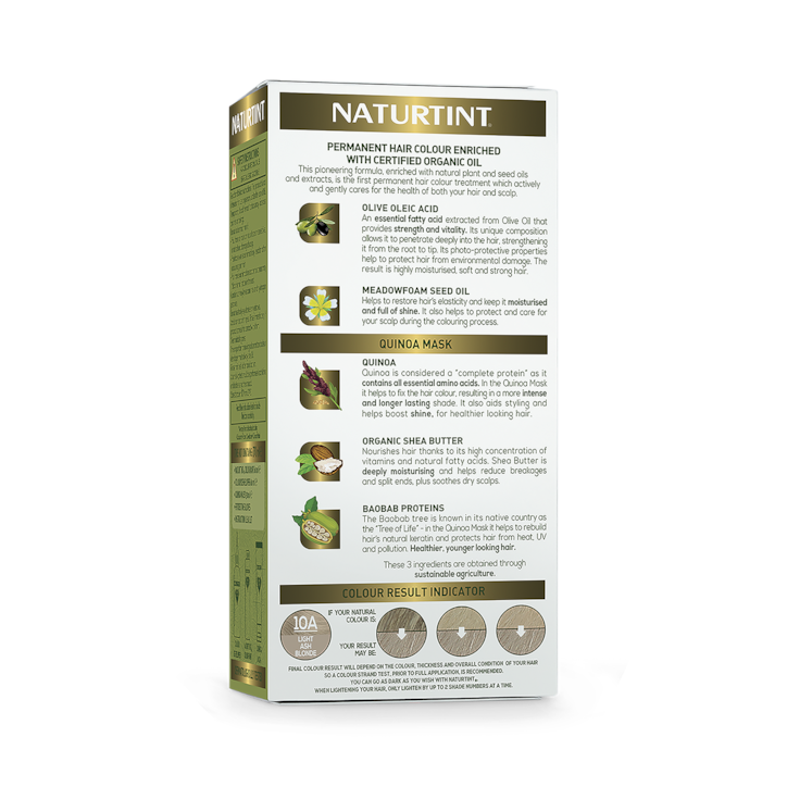 Naturtint Permanent Hair Colour 10A (Light Ash Blonde) image 5